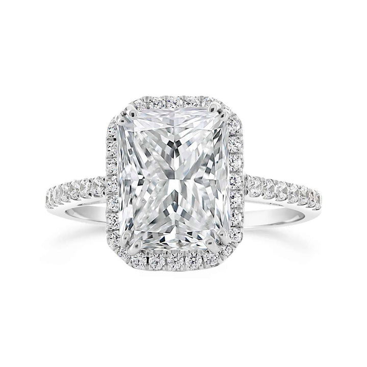 Diamond Halo Engagement Ring - The Diamond Guys