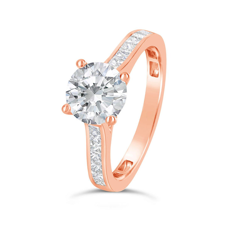 Classic Diamond Engagement Ring - The Diamond Guys