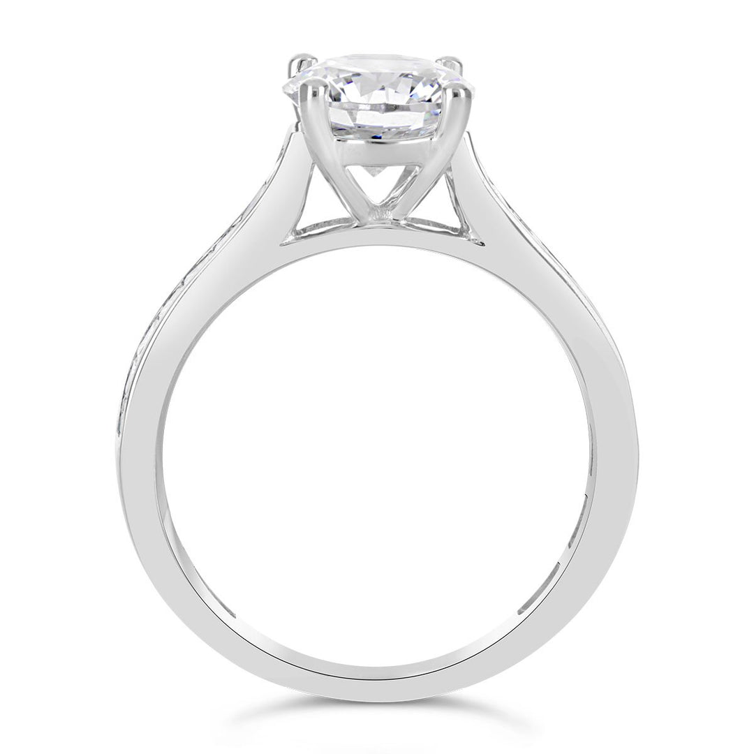 Classic Diamond Engagement Ring - The Diamond Guys