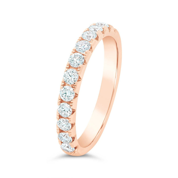 Half Way Set Diamond Band - 250406R05Y - The Diamond Guys