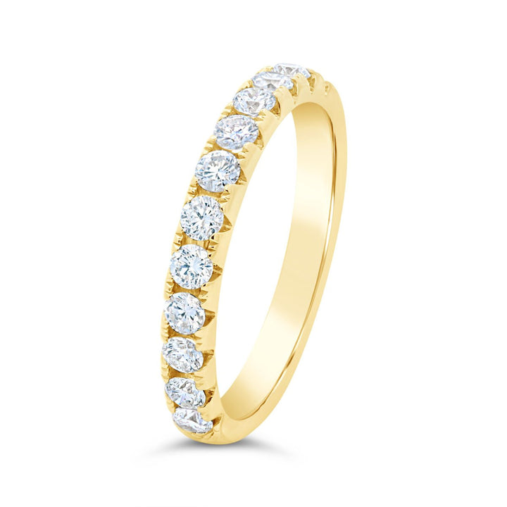 Half Way Set Diamond Band - 250406R05Y - The Diamond Guys