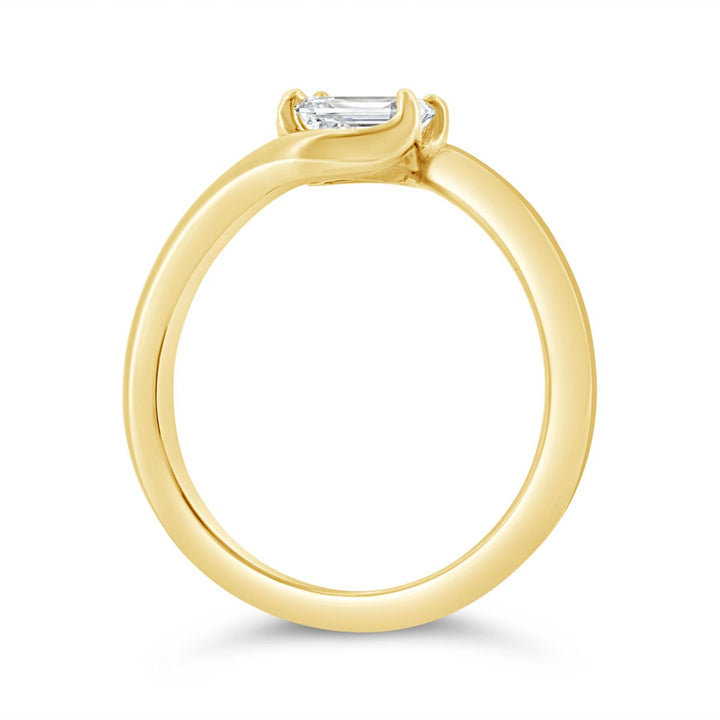 Lab Grown Diamond Solitaire Ring - 72042-E/C