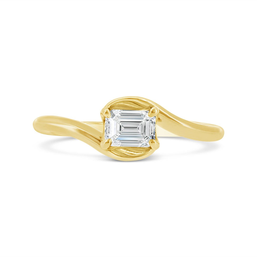 Lab Grown Diamond Solitaire Ring - 72042-E/C