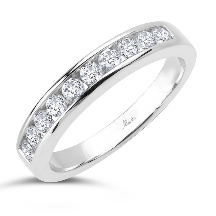 Channel Set Diamond Band - ACE013 - The Diamond Guys