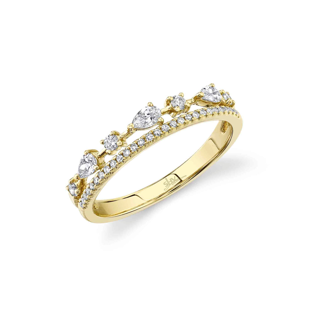 Shy Creation Double Band Ring