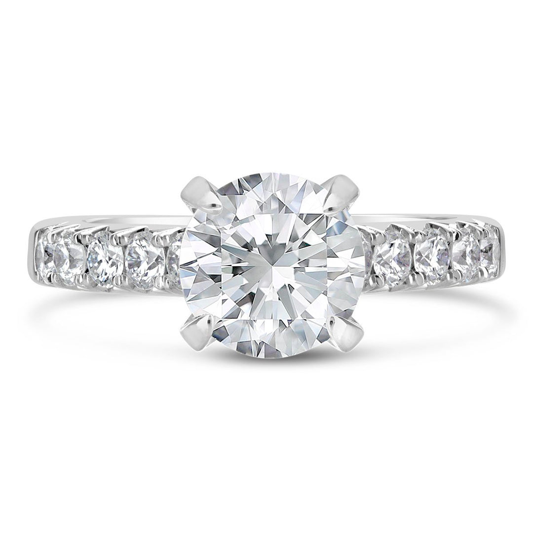 Classic Diamond Engagement Ring - The Diamond Guys