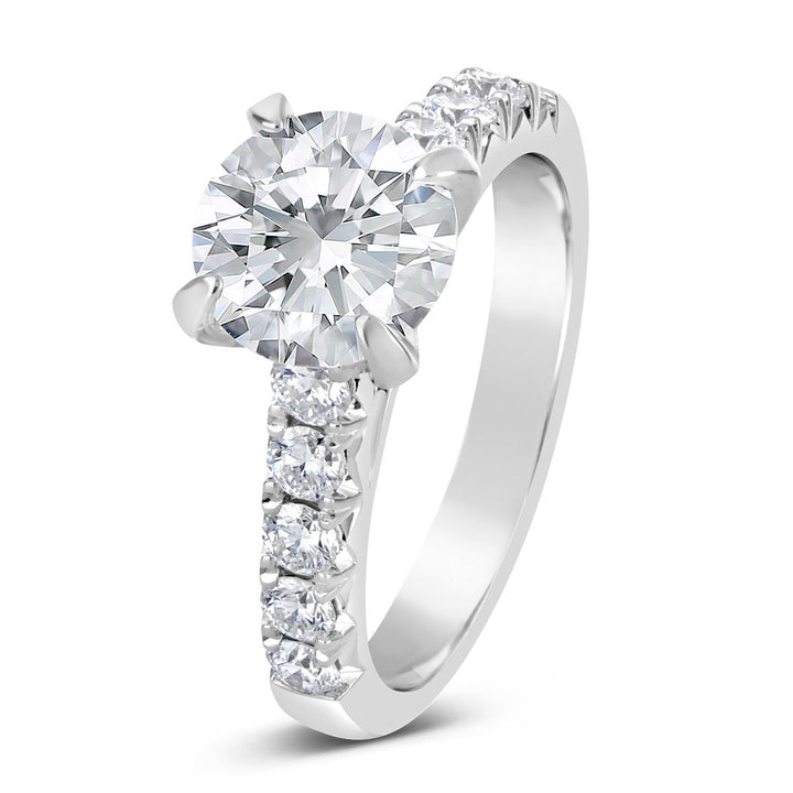 Classic Diamond Engagement Ring - The Diamond Guys