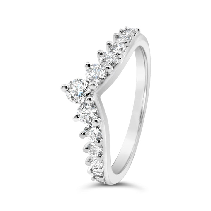 Diamond Contour Band - ARF2396DD - The Diamond Guys