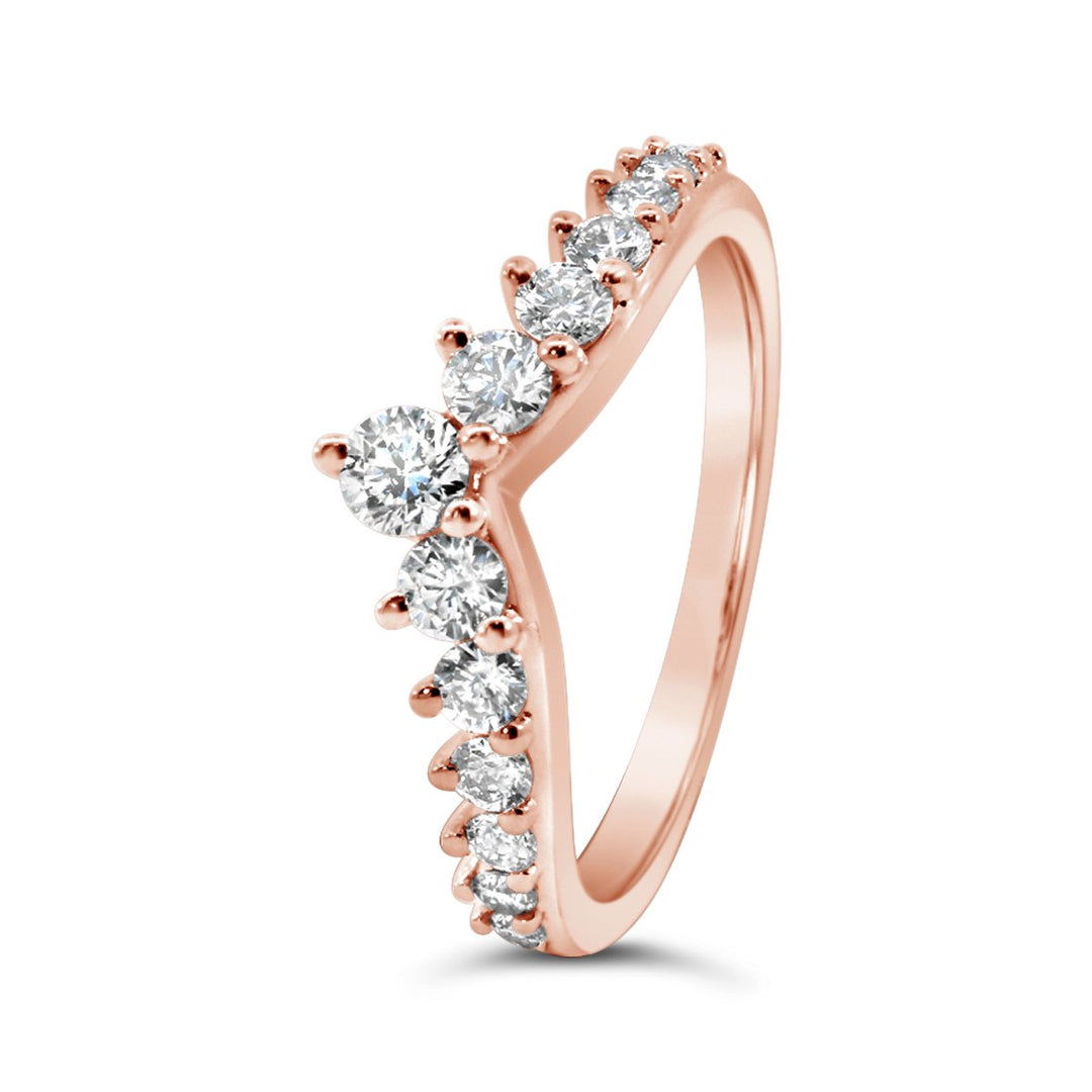 Diamond Contour Band - ARF2396DD - The Diamond Guys