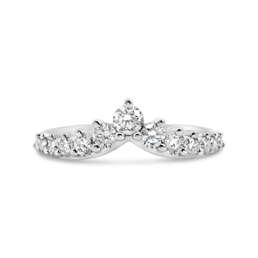 Diamond Contour Band - ARF2396DD - The Diamond Guys