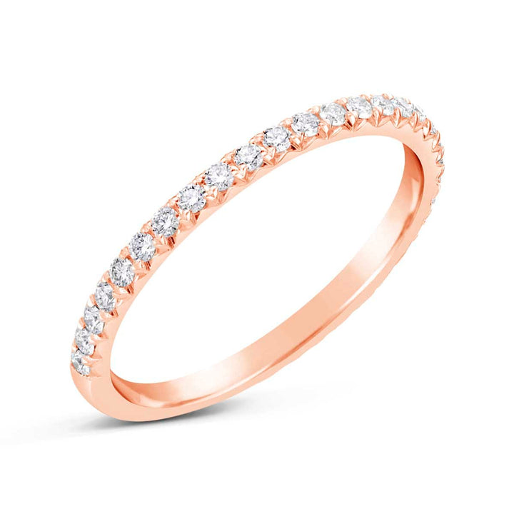 Classic Diamond Wedding Band - YJA7693R - The Diamond Guys