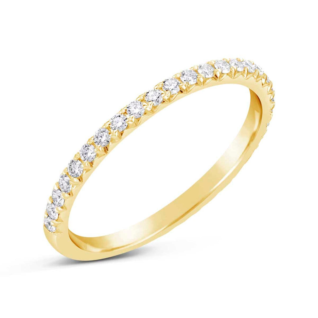 Classic Diamond Wedding Band - YJA7693R - The Diamond Guys