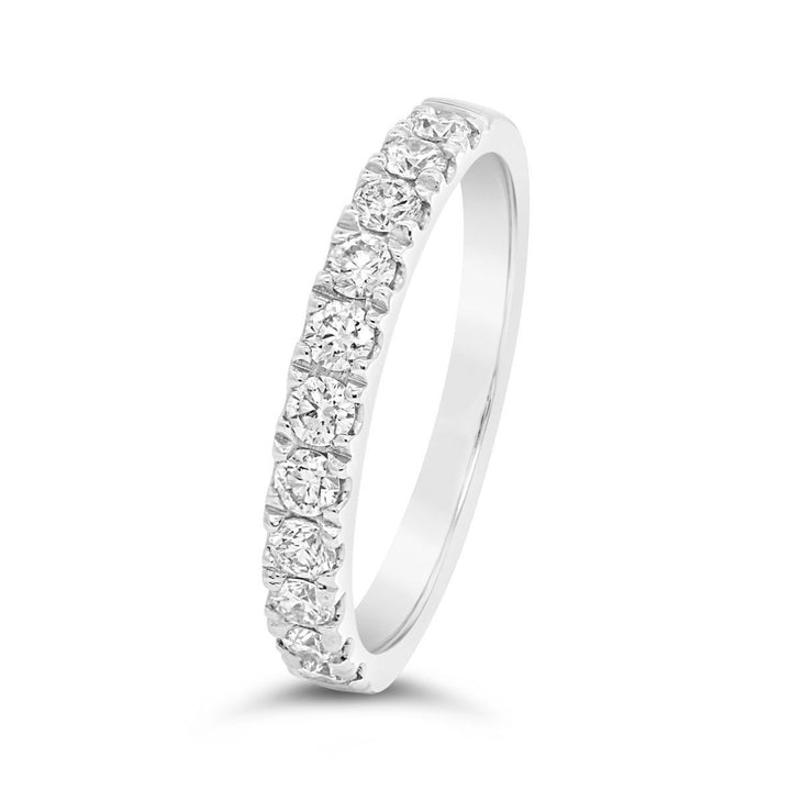 Half Way Set Diamond Band - MR95027/B