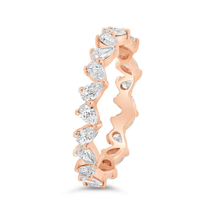 Pear Shape Diamond Eternity Ring - KE3R22