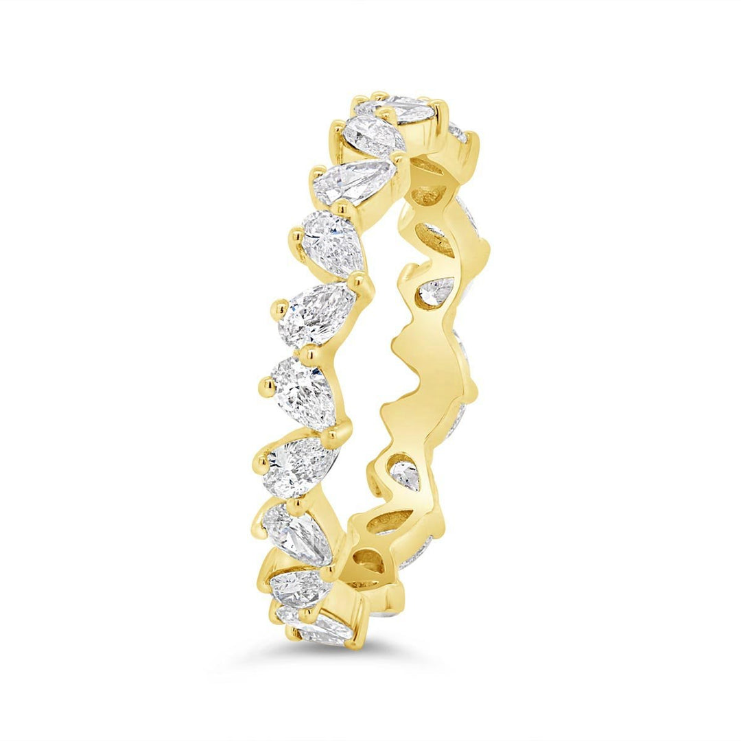 Pear Shape Diamond Eternity Ring - KE3R22
