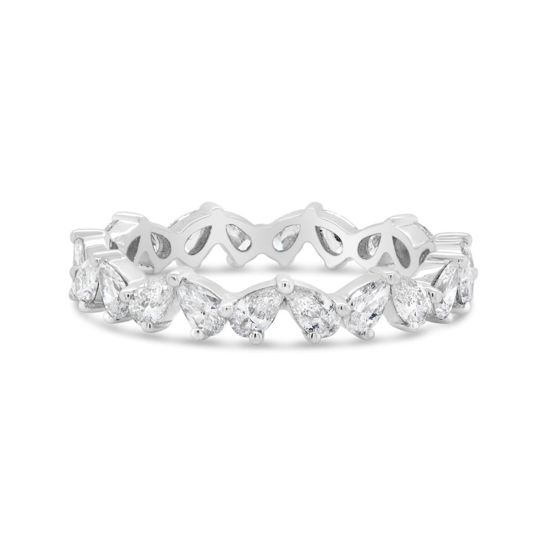 Pear Shape Diamond Eternity Ring - KE3R22