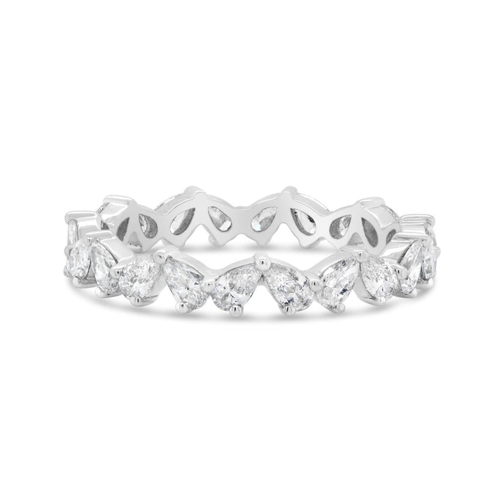 Pear Shape Diamond Eternity Ring - KE3R22