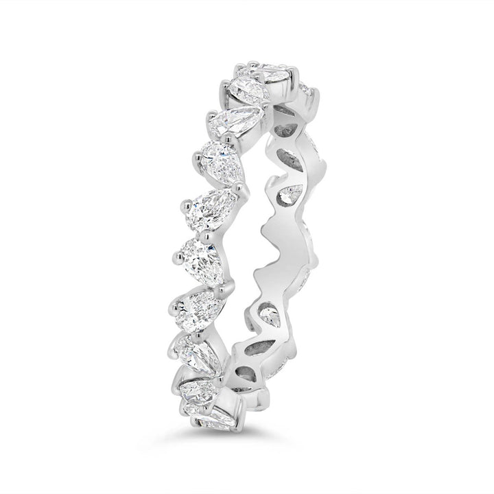 Pear Shape Diamond Eternity Ring - KE3R22