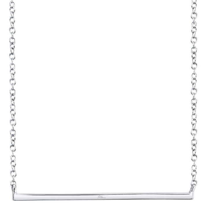 Shy Creation Diamond Bar Necklace - The Diamond Guys