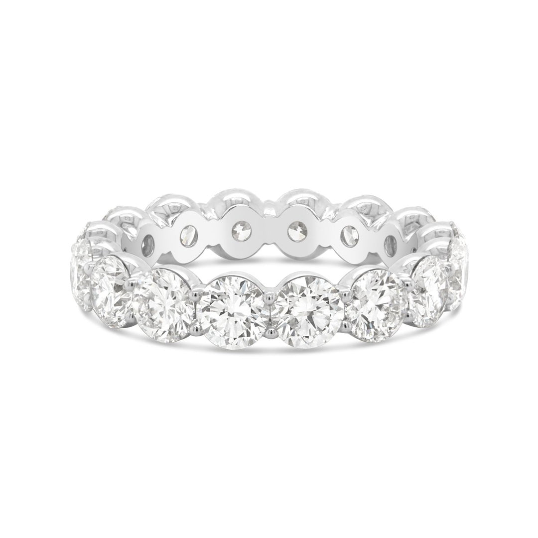 Lab Grown Round Diamond Eternity Band - EB734