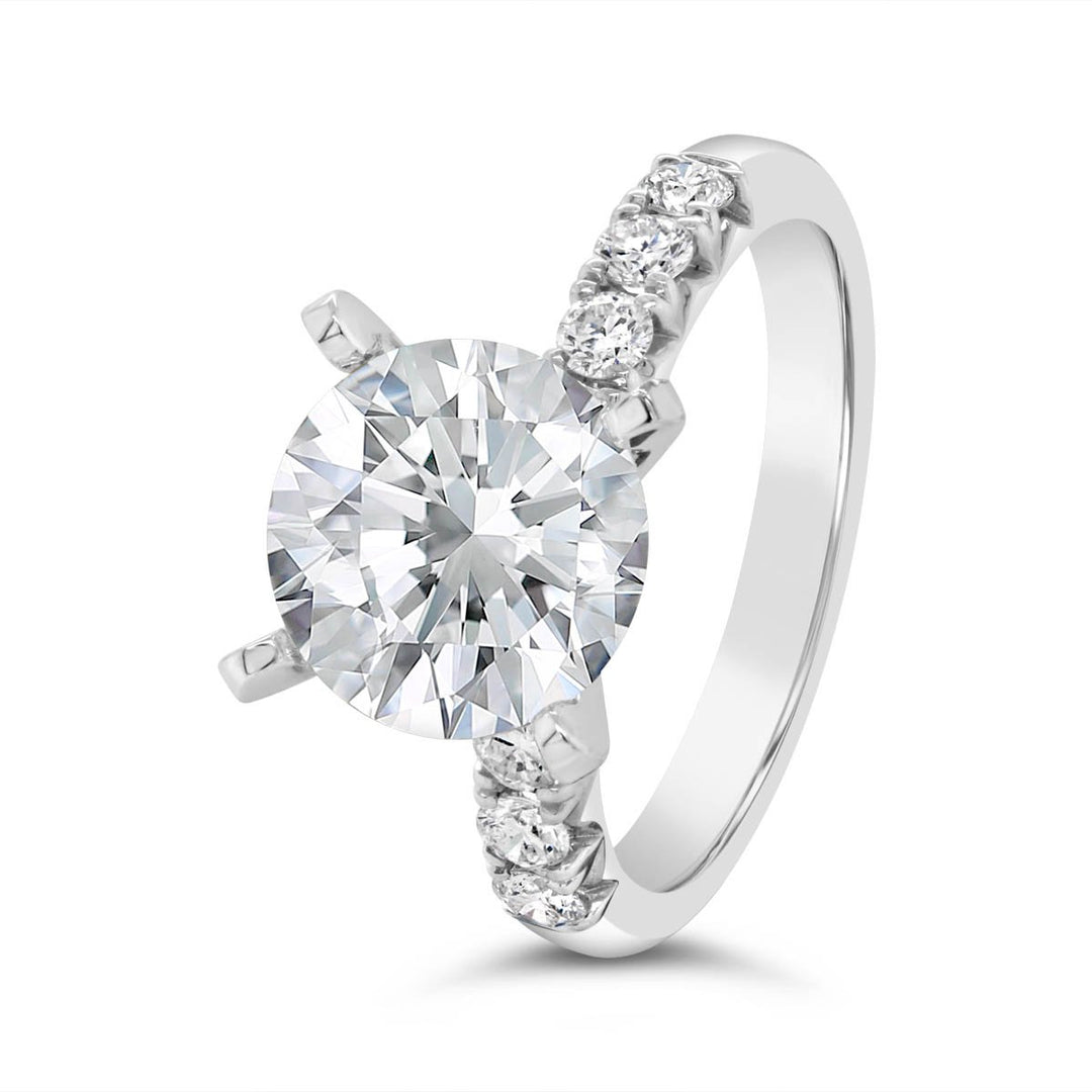 Pave Diamomnd Engagement Ring - GSR23679