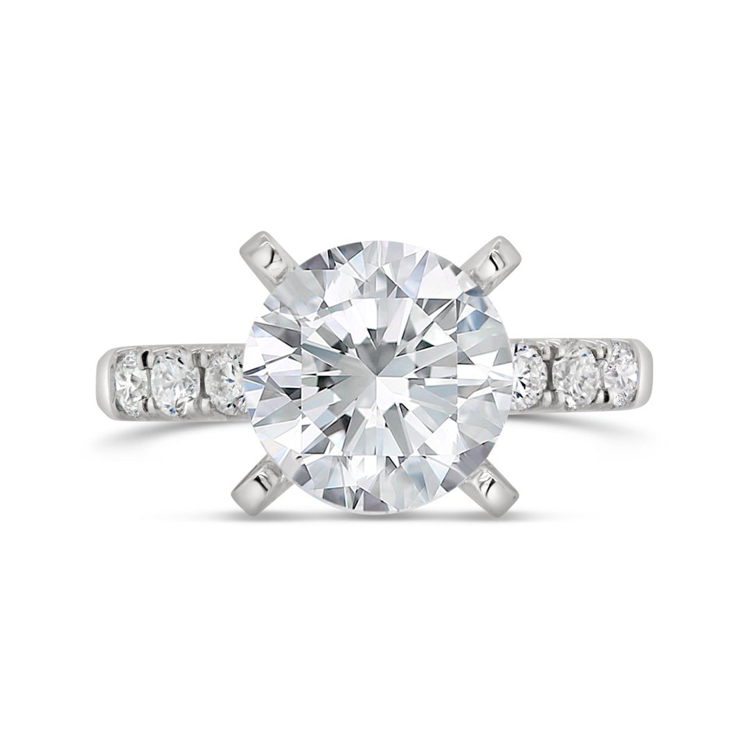 Pave Diamomnd Engagement Ring - GSR23679