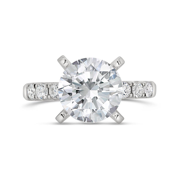 Pave Diamomnd Engagement Ring - GSR23679