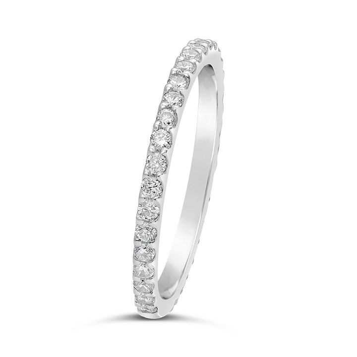 Classic Prong-Set Diamond Wedding - MR4053 - The Diamond Guys