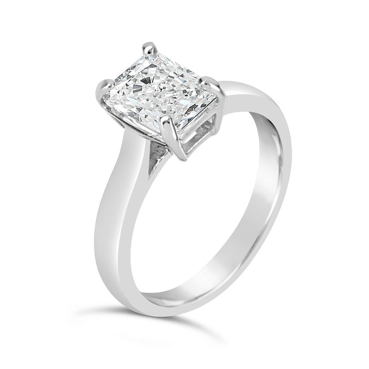 Classic Solitaire Engagement Ring - The Diamond Guys