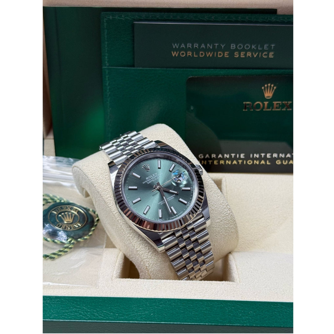 Rolex Datejust 41 Mint Green Dial - 126334