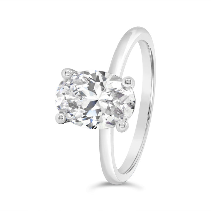Solitaire Diamond Engagement Ring - The Diamond Guys