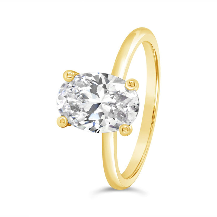Solitaire Diamond Engagement Ring - The Diamond Guys