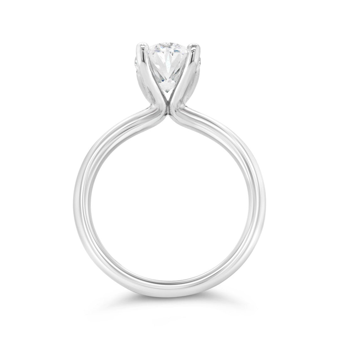 Solitaire Diamond Engagement Ring - The Diamond Guys