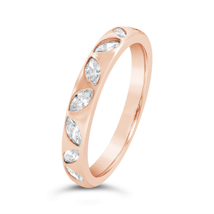 Gypsy Set Diamond Band