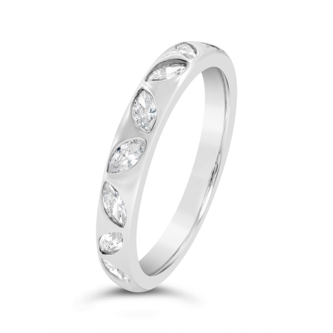 Gypsy Set Diamond Band