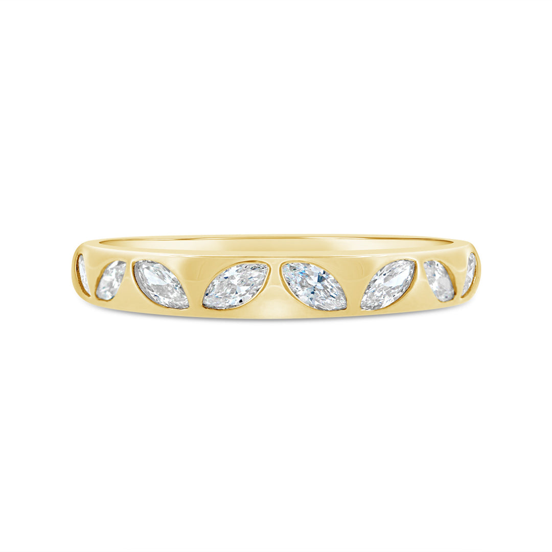 Gypsy Set Diamond Band