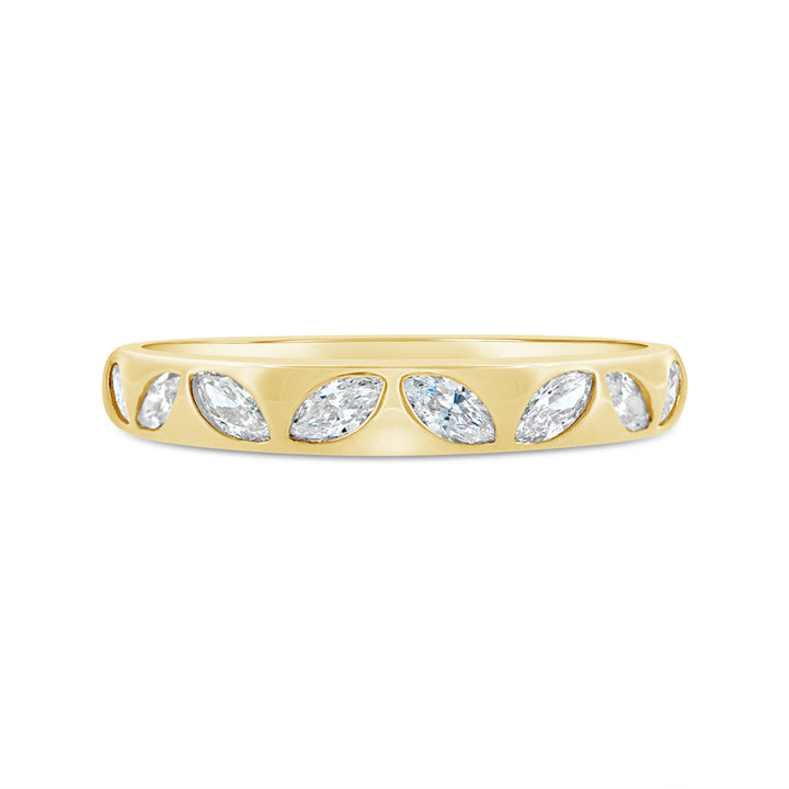 Gypsy Set Diamond Band