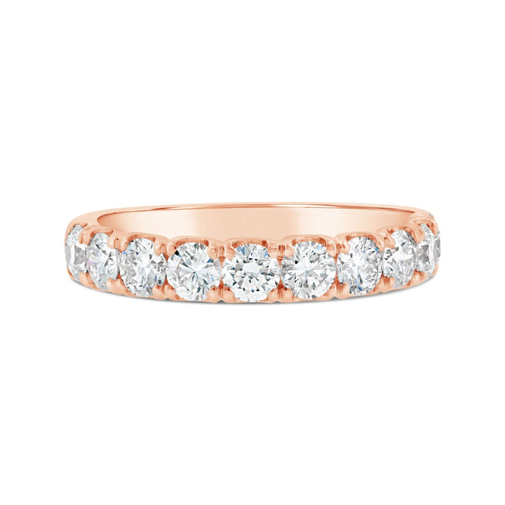 Half Way Set Diamond Band - AR0122R-R