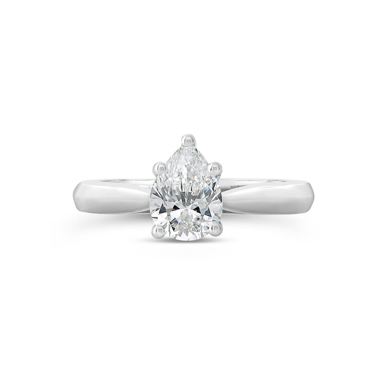 Solitaire Diamond Engagement Ring