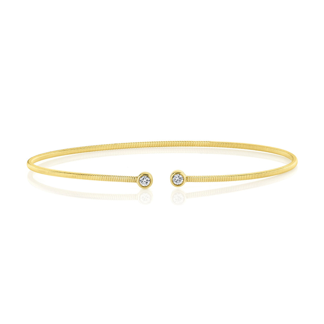 Shy Creation Diamond Bezel Set Bracelet