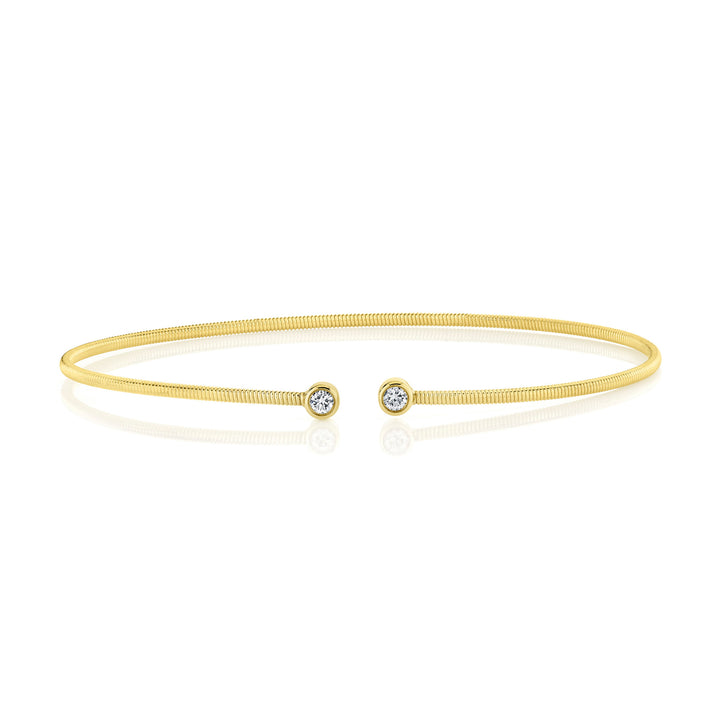 Shy Creation Diamond Bezel Set Bracelet