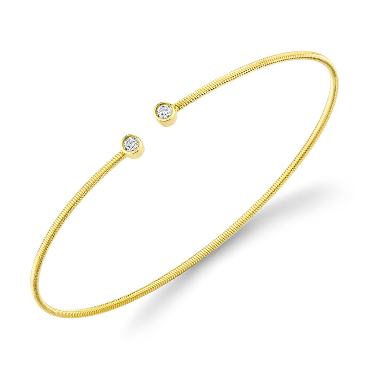 Shy Creation Diamond Bezel Set Bracelet