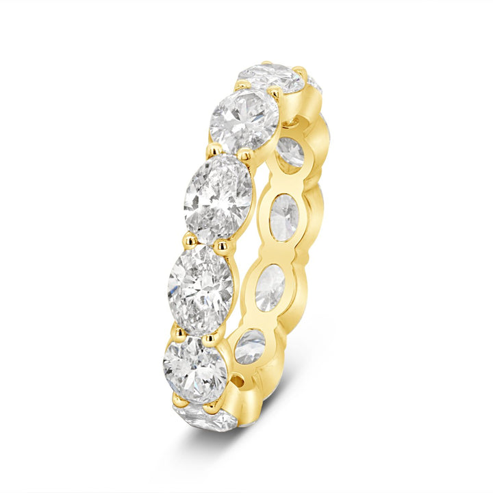 Oval Cut  Lab Grown Diamond Eternity Band - EB743