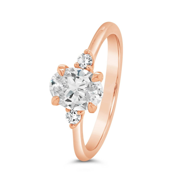 Three Stone Diamond Engagement Ring - The Diamond Guys
