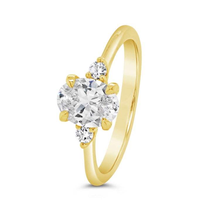 Three Stone Diamond Engagement Ring - The Diamond Guys