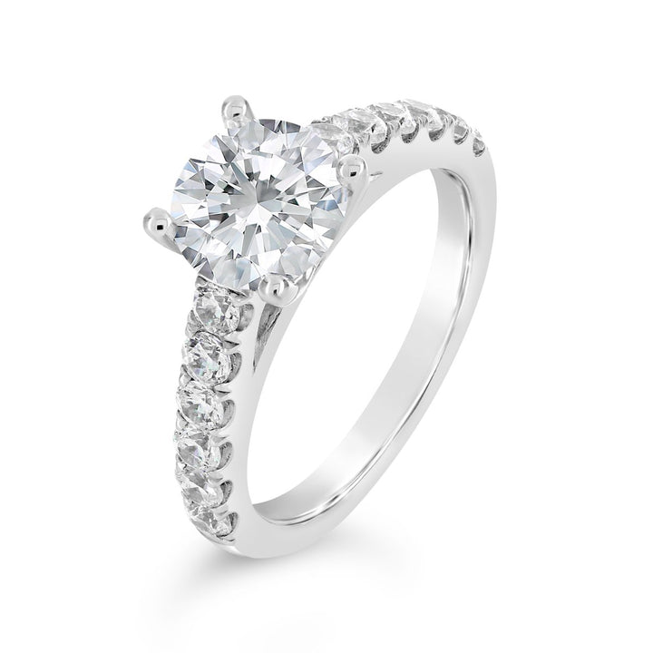 Classic Diamond Engagement Ring - The Diamond Guys