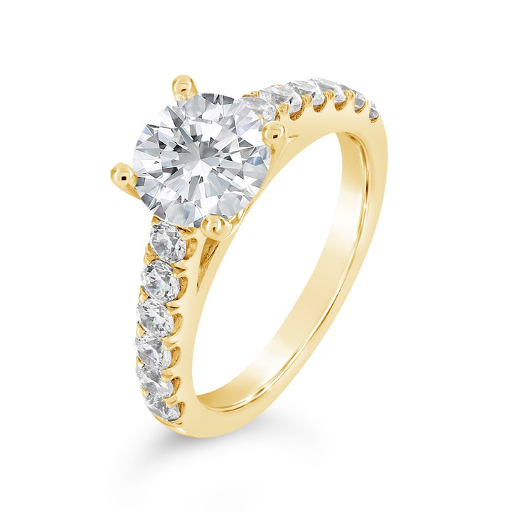 Classic Diamond Engagement Ring - The Diamond Guys