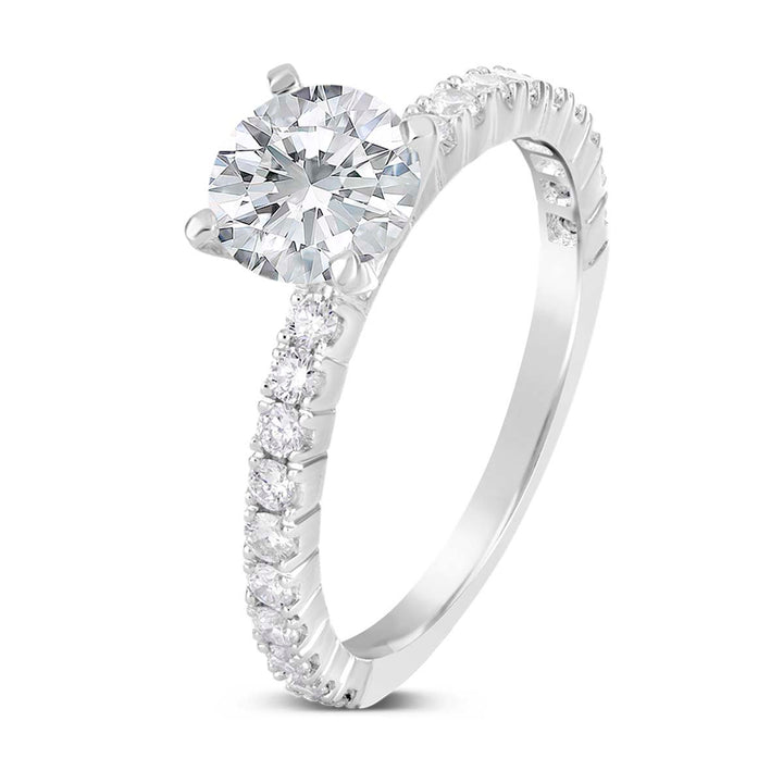 Classic Diamond Engagement Ring - The Diamond Guys