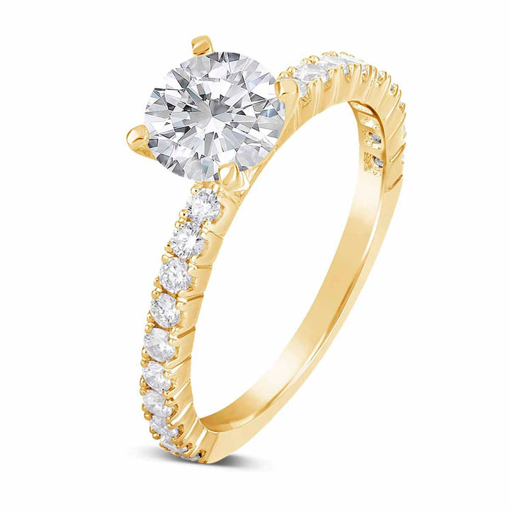 Classic Diamond Engagement Ring - The Diamond Guys