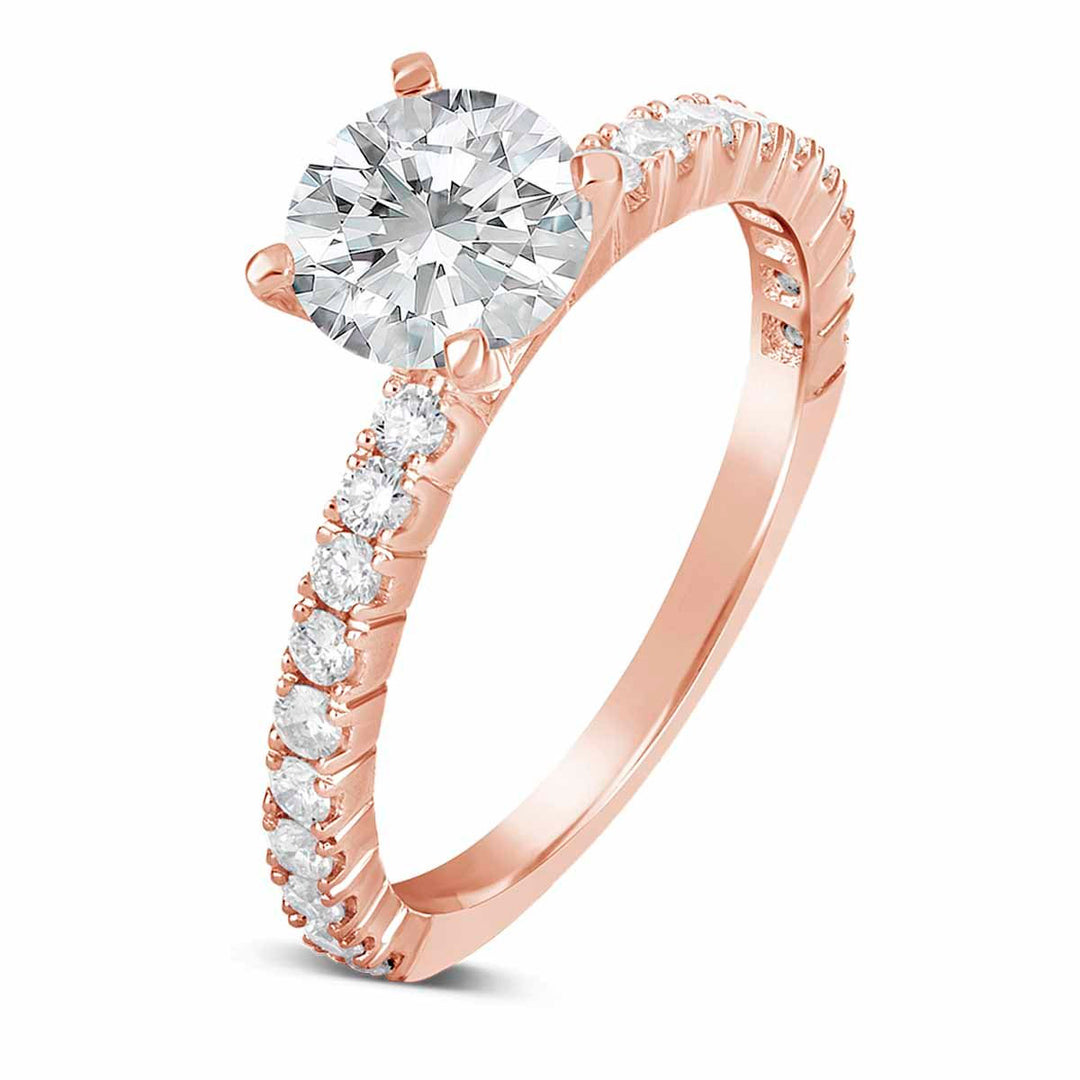 Classic Diamond Engagement Ring - The Diamond Guys